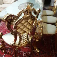 میزوصندل غذاخوری 8نفره کاملا شیک