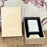 فندک بنزینی سنگی چیف(chief)بهترین کپی زیپوzippo