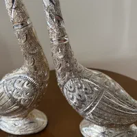 مجسمه برنزی ، قلم دست ، مدل قو عاشق ، تزئینی|مجسمه، تندیس، ماکت|تهران, امام حسین|دیوار