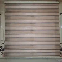 پرده زبرا کارکرده سالم