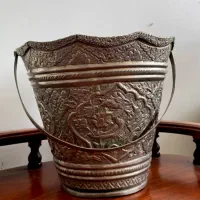 سطل قلم کاری قدیمی