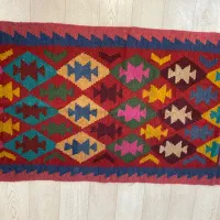 گلیم|گلیم، جاجیم، گبه|رشت, معلم|دیوار