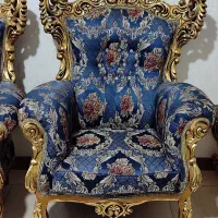 مبل هفت نفره همراه کنار مبلی|مبلمان خانگی و میز عسلی|نسیم‌شهر, |دیوار