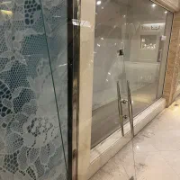 درب شیشه سکوریت با دستگیره