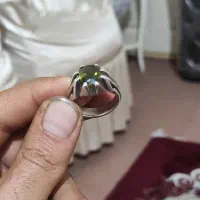 انکشترنقره بانگین زبرجد|جواهرات|میاندوآب, |دیوار