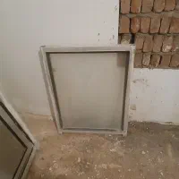 درب وپنچره یک در دوعددپنچره آلمنیوم|مصالح و تجهیزات ساختمان|آذرشهر, |دیوار