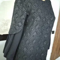 مانتو دو مدل مشکی