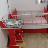 تخت کودک همراه با تشک طبی فنری رویال|تخت و صندلی بچه|یاسوج, |دیوار