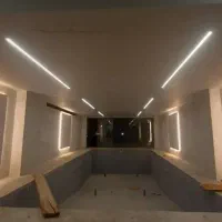 برقکار ساختمان نصب لاین نوری هالوژن لوستر