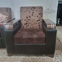 مبل شش نفره|مبلمان خانگی و میز عسلی|رشت, معلم|دیوار
