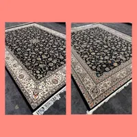 دو نمونه فرش افشان سرمه ای پرفروش ۶/۹/۱۲ متری|فرش|قم, باجک دو|دیوار