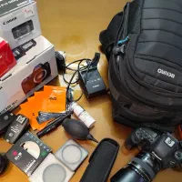 دوربین فول فریم با تجهیزات