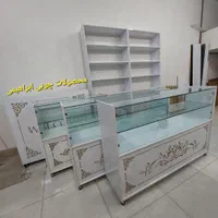 ویترین مغازه میز پاچال شلف قفسه چوبی دکور کتابخانه|فروشگاه و مغازه|مشهد, نوید|دیوار