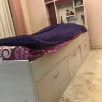 سرویس تخت نوجوان ،میز تحریر و میز آرایش آئینه دار|تخت و سرویس خواب|تهران, دروس|دیوار