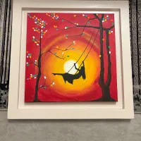 تابلو نقاشی رنگ روغن