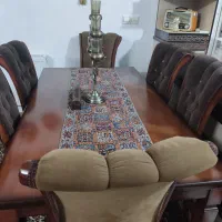 میز و صندلی ناهارخوری در حد نو
