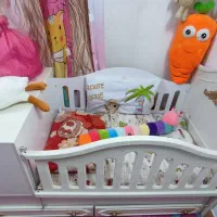 تخت و کمد دخترانه|تخت و سرویس خواب|سمنان, |دیوار