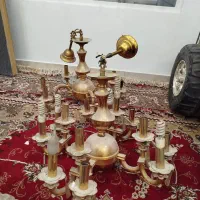 لوستر ۱۲ شعله در حد نو