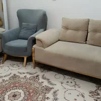 مبل راحتی کارکرده هفت نفره در حد نو|مبلمان خانگی و میز عسلی|بجنورد, |دیوار