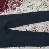 شلوار لی مشکی و ابی پررنگ