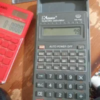 ۲عدد  ماشین حساب  کینکو و کاسیو بصورت تکی و یکجا