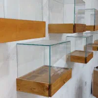 باکس دیواری چوبی|کتابخانه، شلف، قفسههای دیواری|شیراز, تندگویان|دیوار