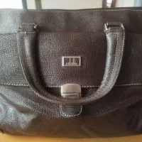 کیف چرمی قهوه ای شکلاتی