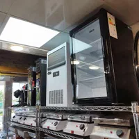 یخچال شوکیس ۵ فوت مینی درب شیشه ای ایستکول