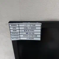 لپتاپcore i7رم12هاردssd گرافیکnvidia6Gباکارتن|رایانه همراه|تهران, پونک|دیوار