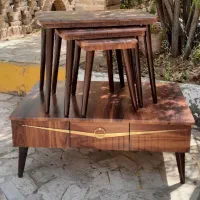 میز  چهارتیکه مبل|مبلمان خانگی و میز عسلی|بیرجند, |دیوار