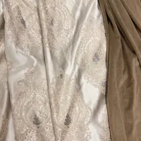 والن دکور پرده طوسی
