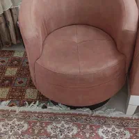 صندلی راحتی چرخشی|مبلمان خانگی و میز عسلی|قم, پردیسان|دیوار