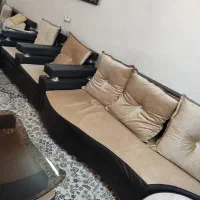 مبل راحتی L دست دوم ۹نفره