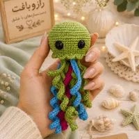 عروسک بافتنی دستبافت . قلاببافی . ست سیسمونی بافت|لوازم خیاطی و بافتنی|تهران, افسریه شمالی|دیوار