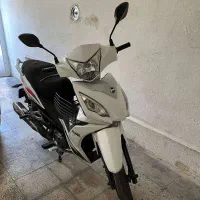 موتور اس وای ام گلکسی SYM SR130 کلاچ اتومات مدل99|موتورسیکلت|شیراز, سینما سعدی|دیوار