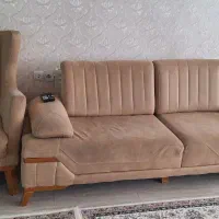 مبل 8نفرە مکانیزم دارە تخت شو