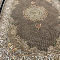 فرش ماشینی خاطره کاشان لچک ترنج دار