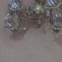 لوستر برنزی|لوستر و چراغ آویز|سراب, |دیوار