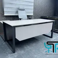 صندلی کانتر پست بانک/میز‌ مدیریت مدرن فلزی/مبلمان۱