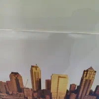 تابلو شاسی برجسته منظره شهر تورنتو|تابلو، نقاشی، عکس|تهران, شهرک بوعلی|دیوار