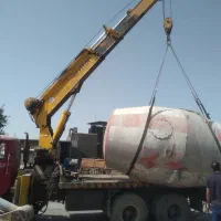 خدمات جرثقیل ۱۰ تن کفی دار|خدمات حمل و نقل|چهاردانگه (تهران), |دیوار
