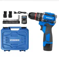 دریل شارژی ویوارکس براشلس۱۶/۸وات سیم مس۱۲ماه ضمانت