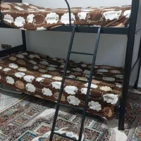 تخت یک نفره دوطبقه با تشک|تخت و سرویس خواب|سقز, |دیوار