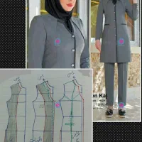 الگو لباس زنانه