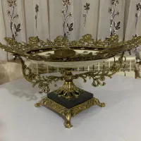 دکوری برنج پایه سنگ|کلکسیون اشیاء عتیقه|رشت, سعدی (تختی)|دیوار