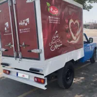 نیسان یخچالدار همراه با کار|خودرو سواری و وانت|اصفهان, رهنان|دیوار