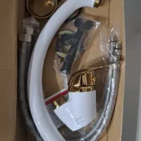 شیر آشپزخانه نو سفید طلایی