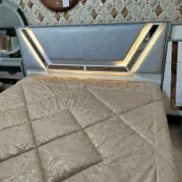 سرویس خواب کرم آینه خور زرکالا|تخت و سرویس خواب|یاسوج, |دیوار