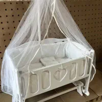 گهواره کنار مادر مدل قلب- دارای سرویس خواب|تخت و صندلی بچه|زابل, |دیوار