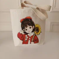 کیف پارچه ای وسنتی طرح روی کیف چاپی وسوزندوزی|صنایع دستی و سایر لوازم تزئینی|فولادشهر, B5|دیوار